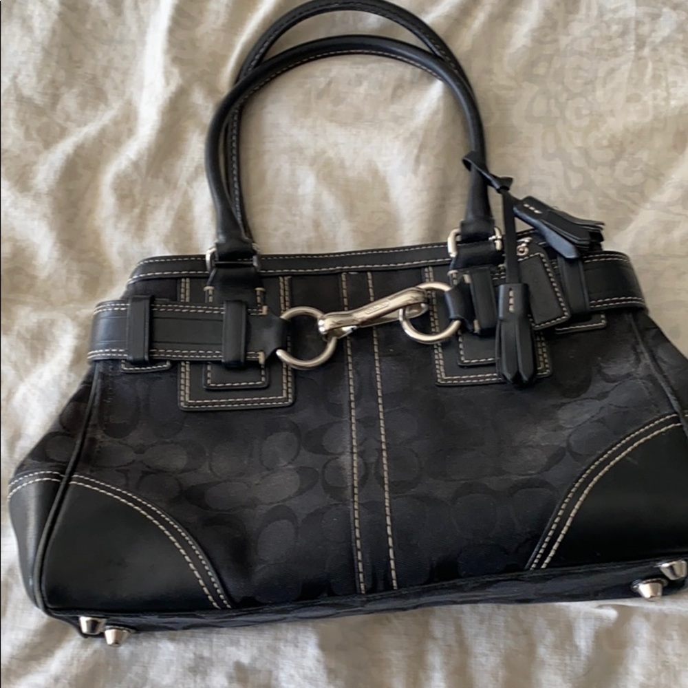 Authentic coach satchel / purse